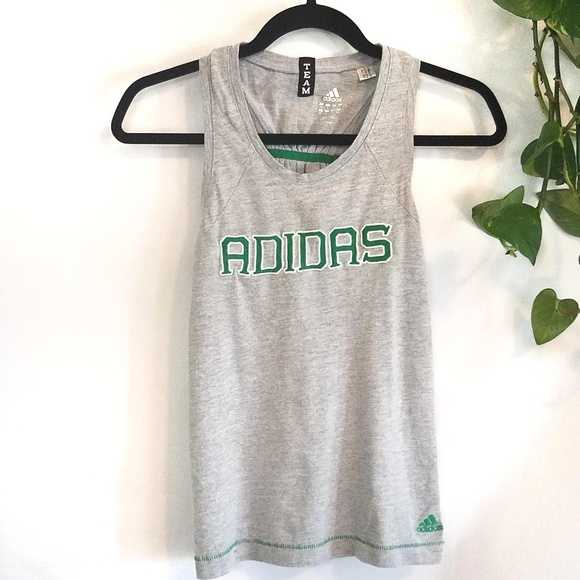 ~~SOLD~~ Adidas Team T-back Embroidered Tank Top - Picture 1 of 5